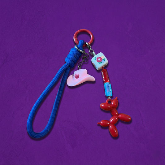 Cherry Pop - El Yapımı Çanta Charmı & Anahtarlık