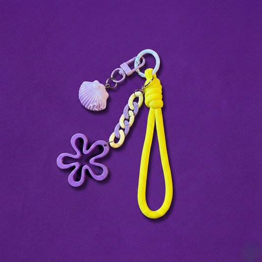 Lavender Pop - El Yapımı Çanta Charmı & Anahtarlık