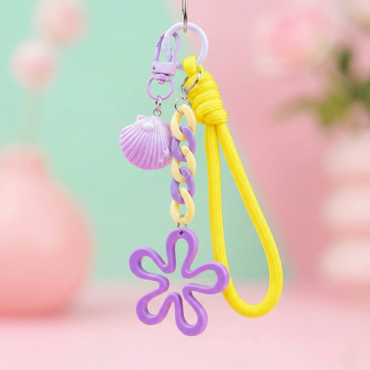 Lavender Pop - El Yapımı Çanta Charmı & Anahtarlık