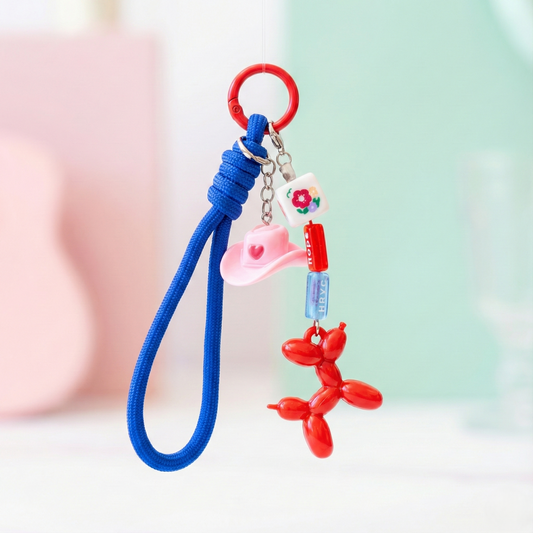 Cherry Pop - El Yapımı Çanta Charmı & Anahtarlık